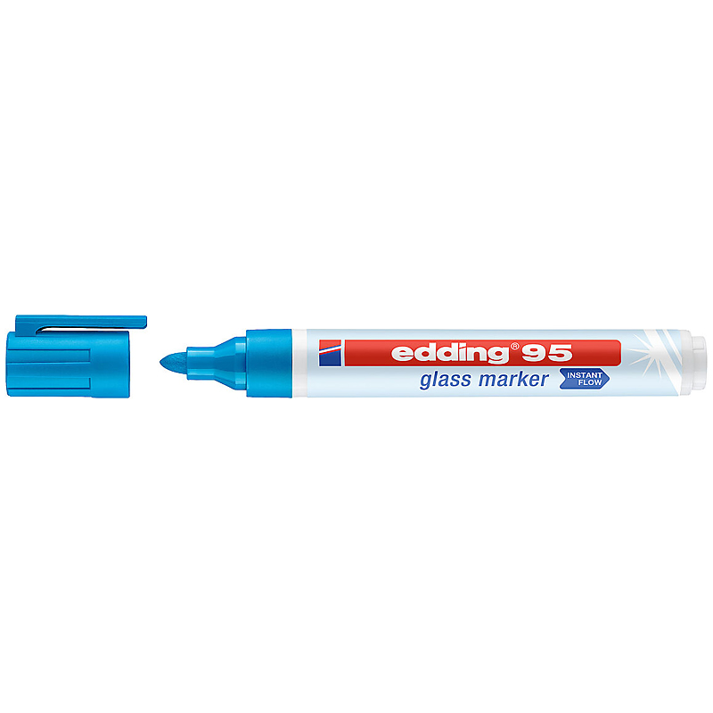 Маркер edding Glass e-95 1,5-3 мм мм круглий блакитний
